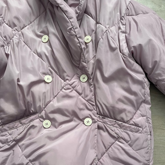 Free People Blush Pink Oversized Puffer Puffy Jacket - Picture 2 of 6